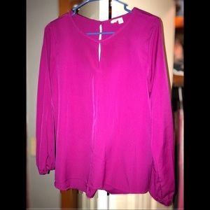 Francesca’s Keyhole Blouse